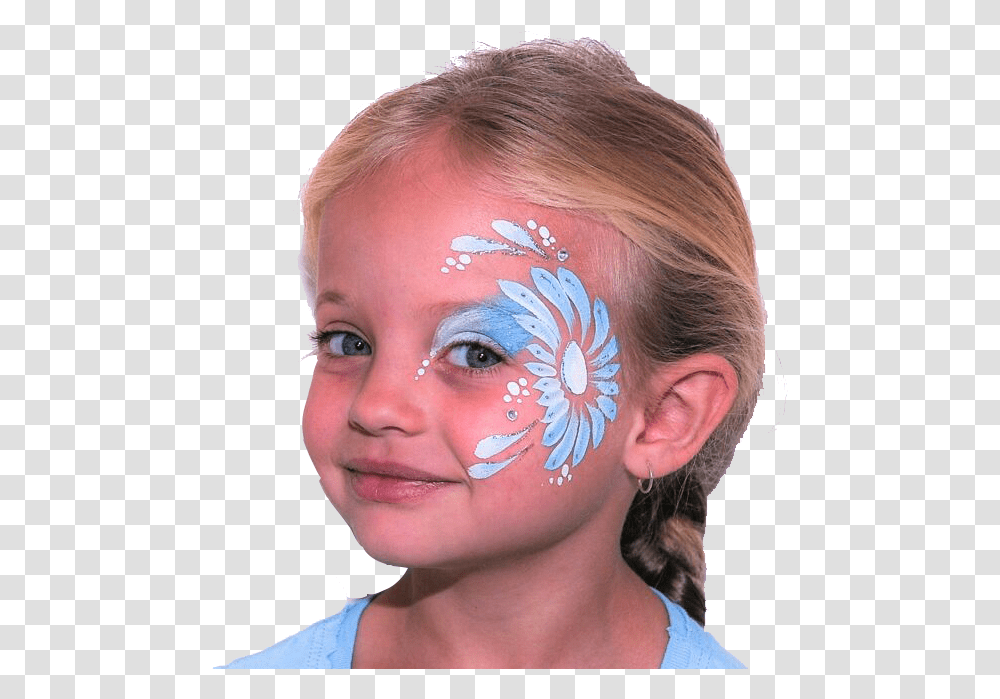 Face Art Baby Face Art For Baby, Person, Human, Head, Tattoo Transparent Png