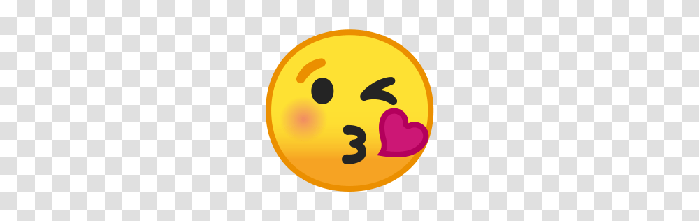 Face Blowing A Kiss Icon Noto Emoji Smileys Iconset Google, Number, Rattle Transparent Png