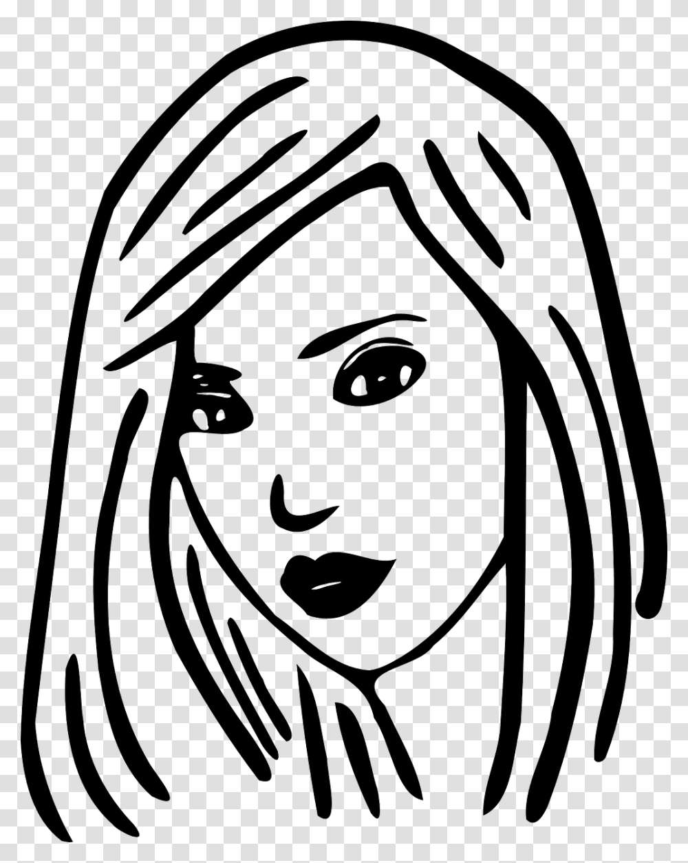 Face Clipart Black And White, Spider Web, Helmet, Apparel Transparent Png