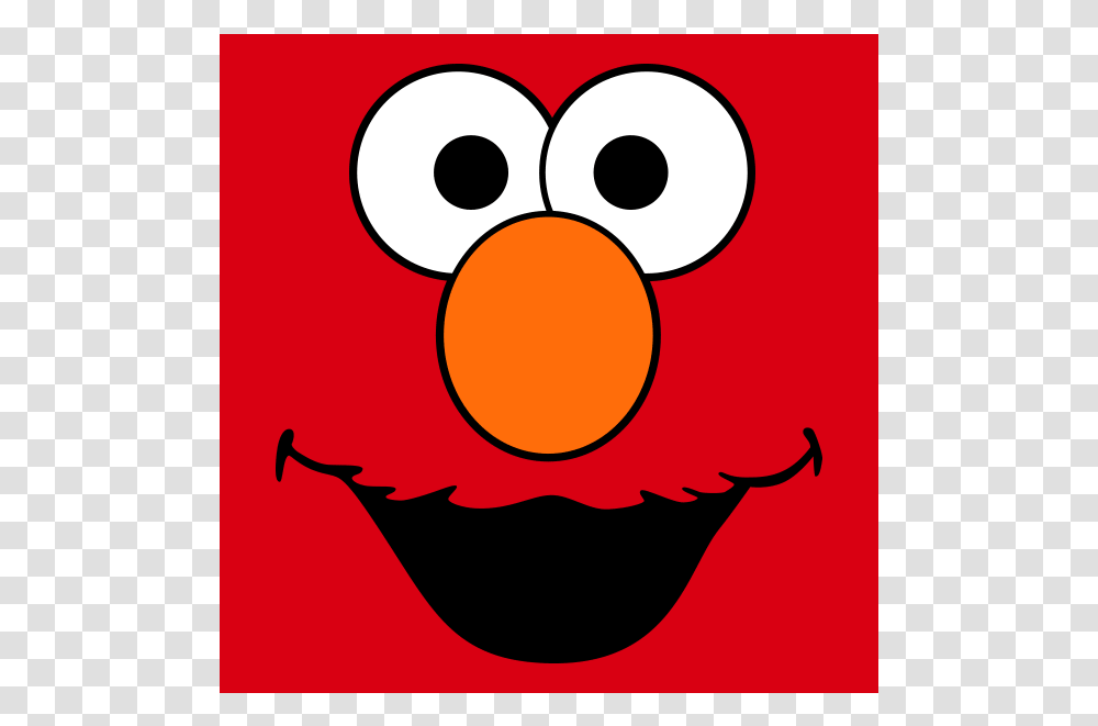 Face Clipart Elmo Elmo Face Clipart, Bird, Animal, Painting Transparent Png