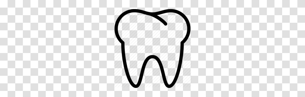 Face Clipart Human Tooth Tooth Black And White Download, Bow, Bicycle, Hat Transparent Png