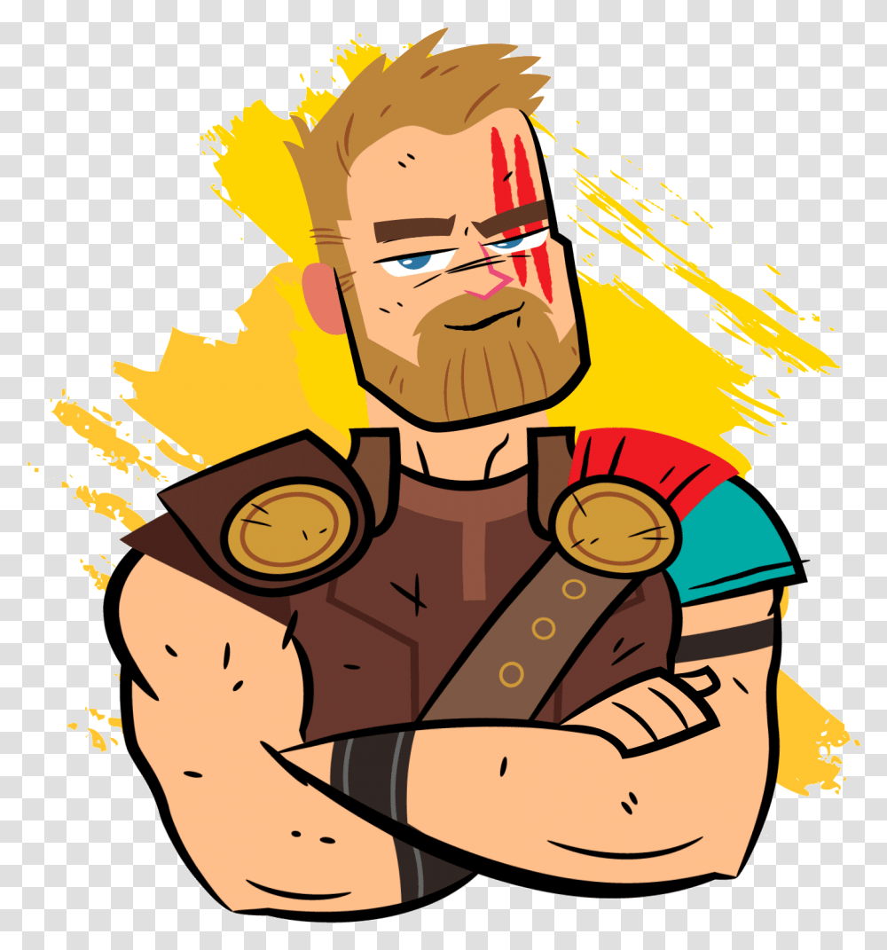 Face Clipart Thor Picture Thor Ragnarok Clipart, Graphics, Hand, Drawing, Modern Art Transparent Png