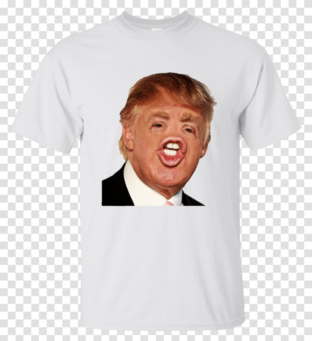 Face De Trump Drole, Apparel, T-Shirt, Suit Transparent Png