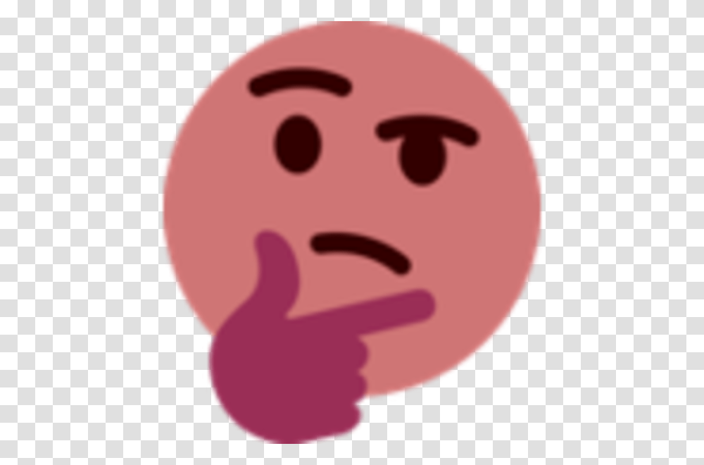 Face Emoji Know Your Meme Discord Thinking Emoji, Head, Balloon, Mouth, Crowd Transparent Png