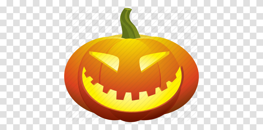 Face Halloween Happy Pumpkin Smile Smiley Icon, Plant, Vegetable, Food Transparent Png