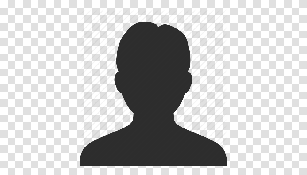 Face Head Male Man Person Profile Silhouette User Icon, Back, Neck, Lamp Transparent Png
