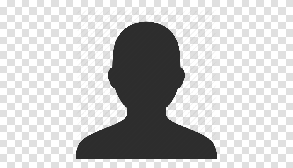 Face Head Male Man Person Profile Silhouette User Icon, Lamp, Back, Neck Transparent Png