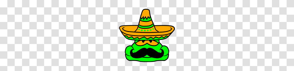 Face Head Mexican Mustache Mustache Sombrero Hat S, Apparel Transparent Png