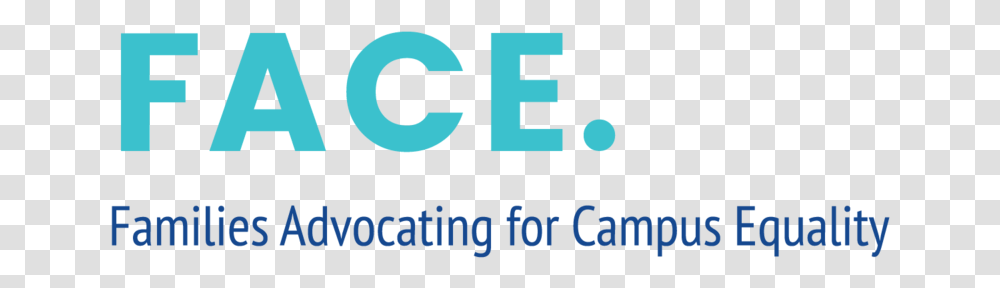 Face Main Logo Families Advocating For Campus Equality, Alphabet, Number Transparent Png