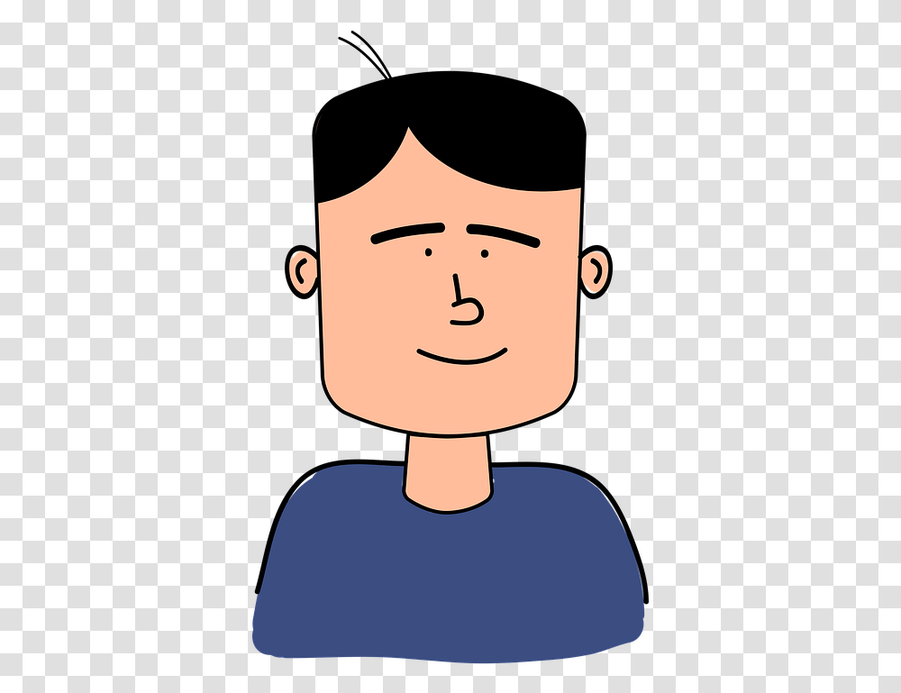 Face Man Cartoon Human Adult Person Male, Head, Label, Neck Transparent Png