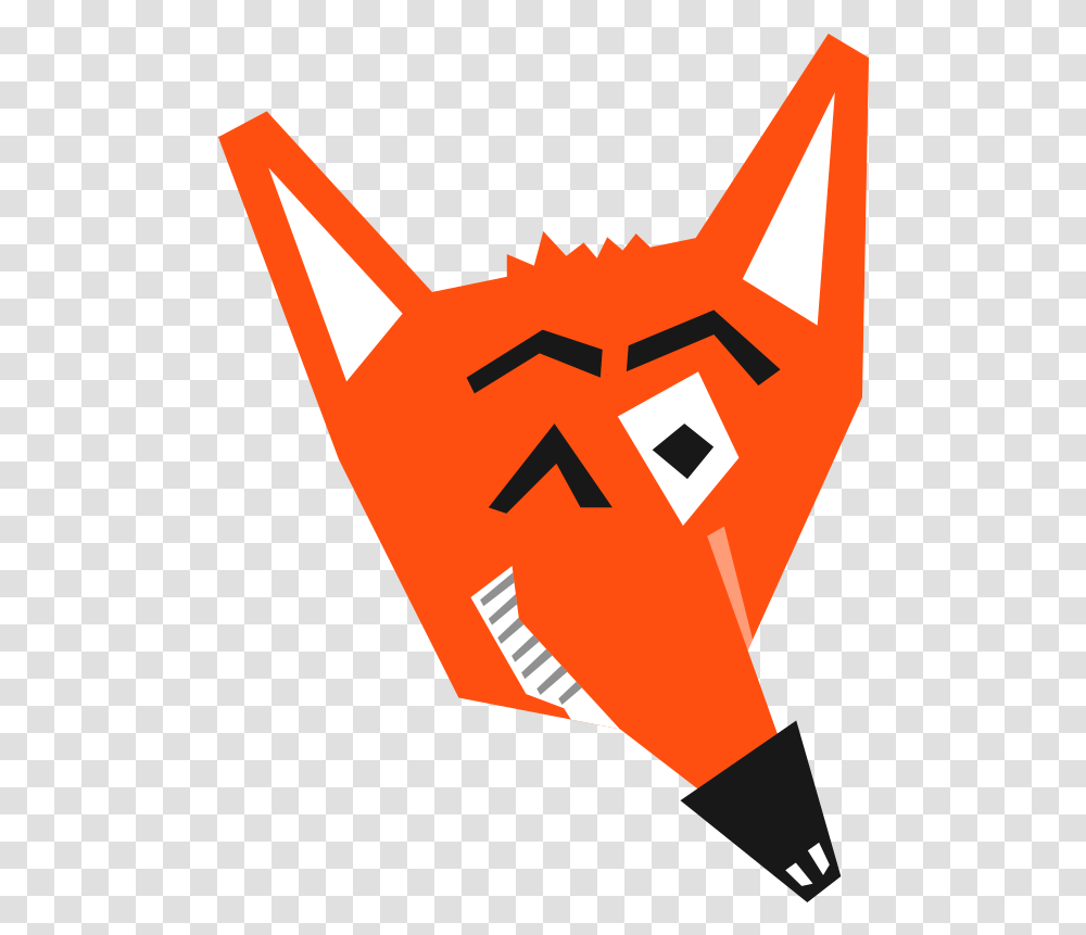 Face Of A Red Fox For Clipart Free Image Fables, Symbol, Star Symbol, Graphics Transparent Png