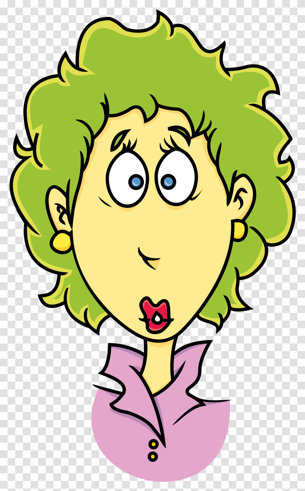 Face Of A Surprised Woman Surprised Woman Clipart, Plant, Produce, Food, Flare Transparent Png