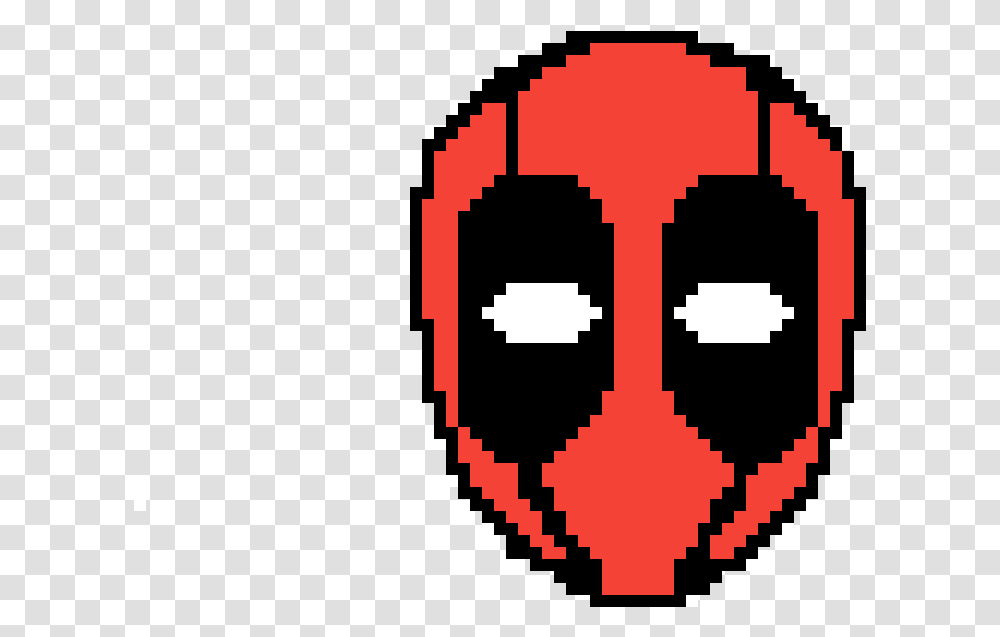 Face Of Deadpool Ladybug, Label, Cross Transparent Png