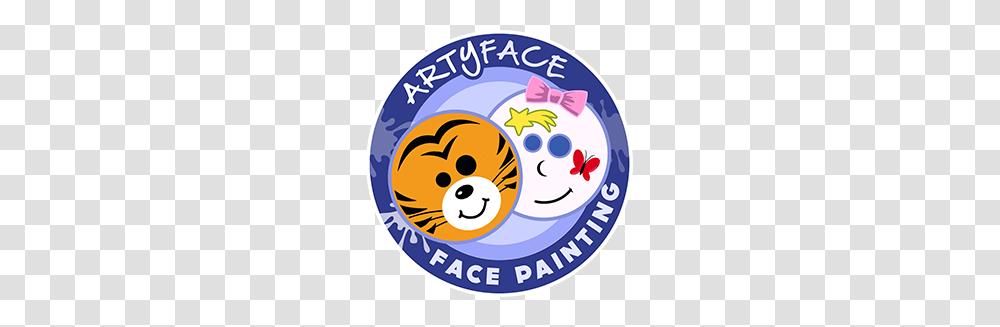 Face Painting In Southend Essex Arty Face Facepainting, Label, Meal Transparent Png