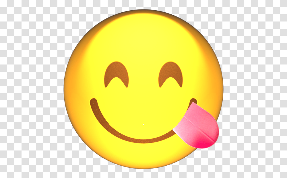 Face Savouring Delicious Food Smiley, Balloon, Tennis Ball, Sport, Sports Transparent Png