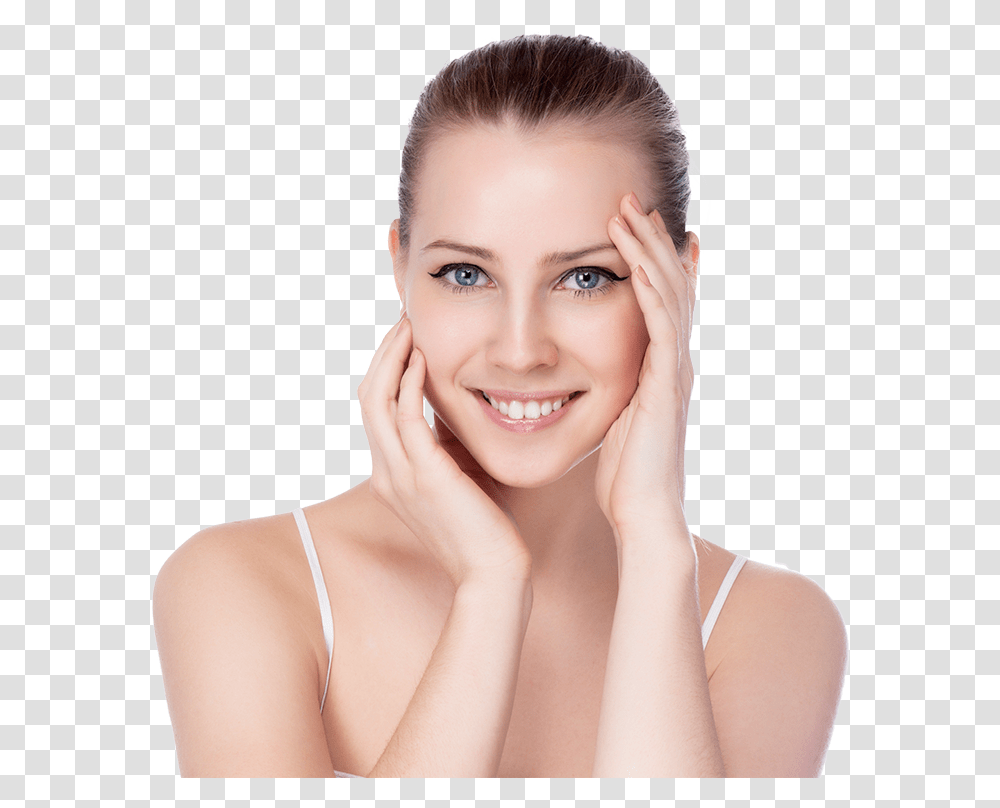 Face Scar Girl Model Face Scar Removal Laser Acne 3 Areas Of Botox, Female, Person, Blonde, Woman Transparent Png