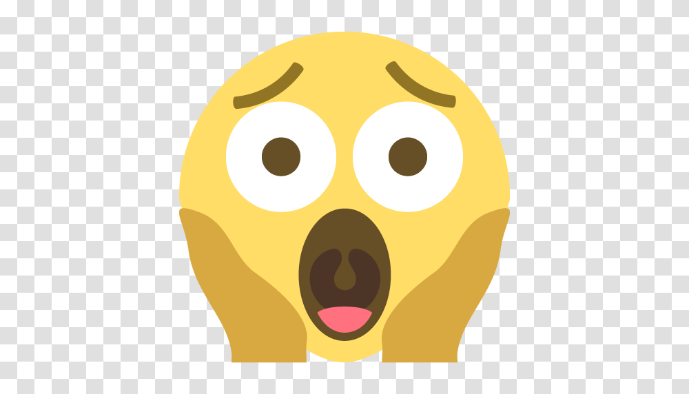 Face Screaming In Fear Emoji For Facebook Email Sms Id, Light, Lightbulb Transparent Png