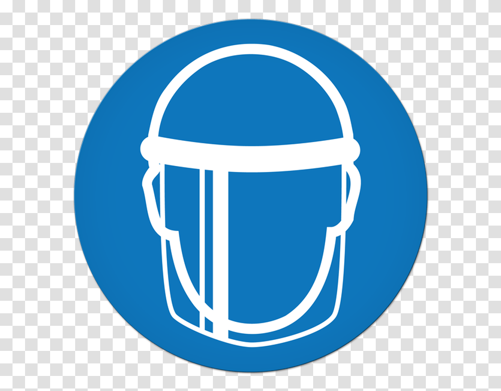 Face Shield Sign, Apparel, Helmet, Team Sport Transparent Png