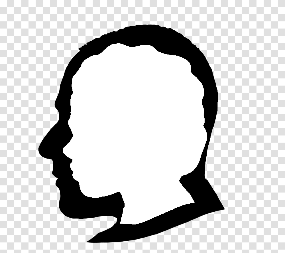 Face Silhouettes Of Men Women And Children, Stencil, Person, Human Transparent Png