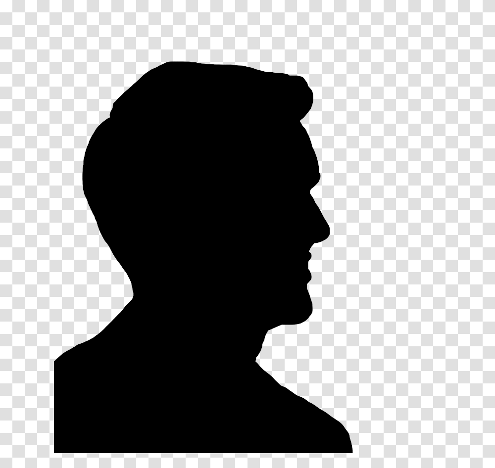 Face Silhouettes Of Men Women And Children Transparent Png