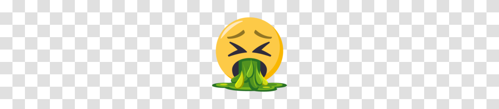 Face Vomiting Emoji On Emojione, Plant, Vegetable, Food, Tennis Ball Transparent Png