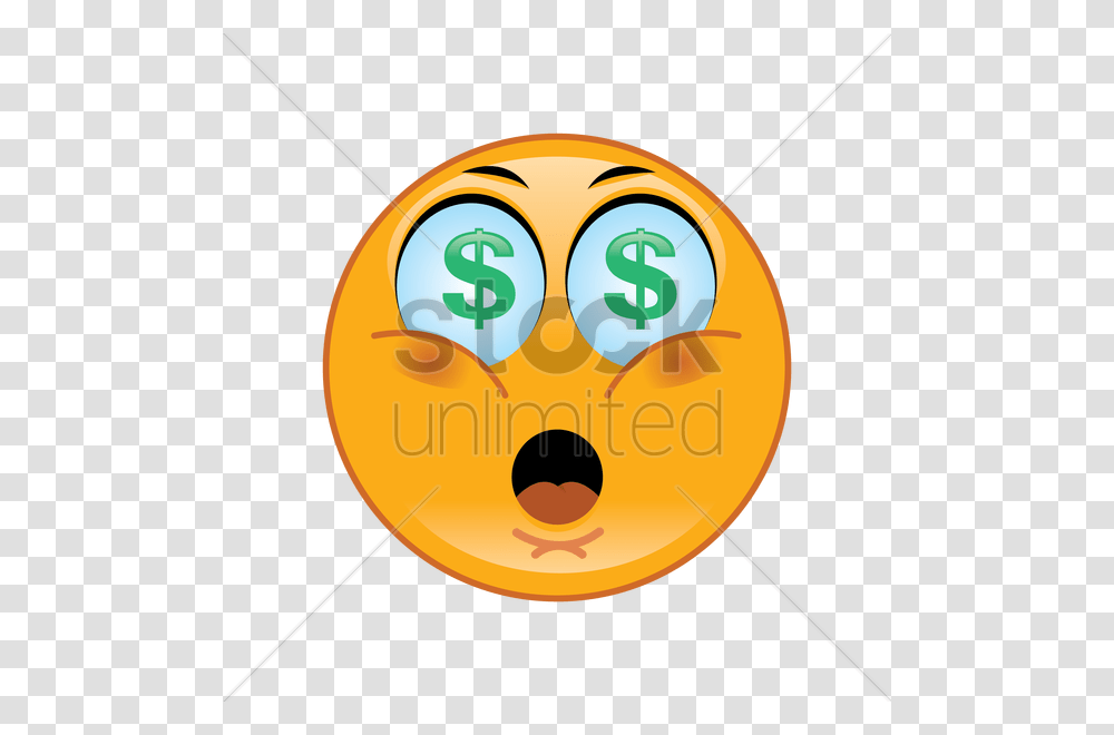 Face With Dollar Sign Eyes, Animal, Tunnel Transparent Png
