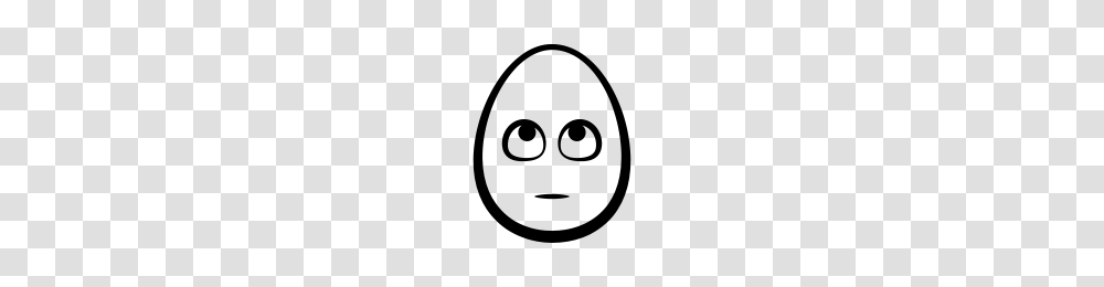 Face With Rolling Eyes Egg Head Emoji Icons Noun Project, Gray, World Of Warcraft Transparent Png