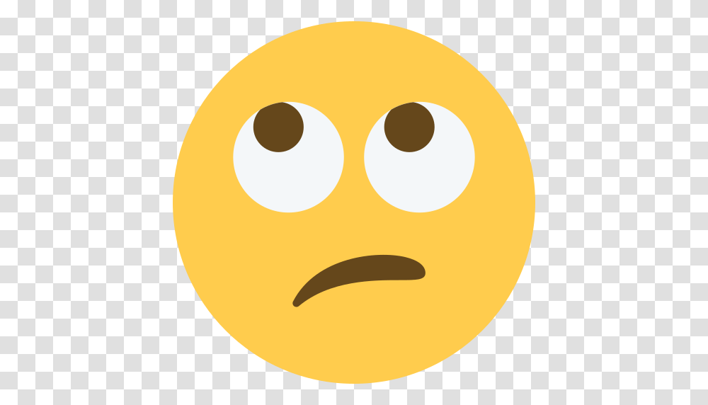 Face With Rolling Eyes Emoji, Pac Man, Food, Angry Birds Transparent Png