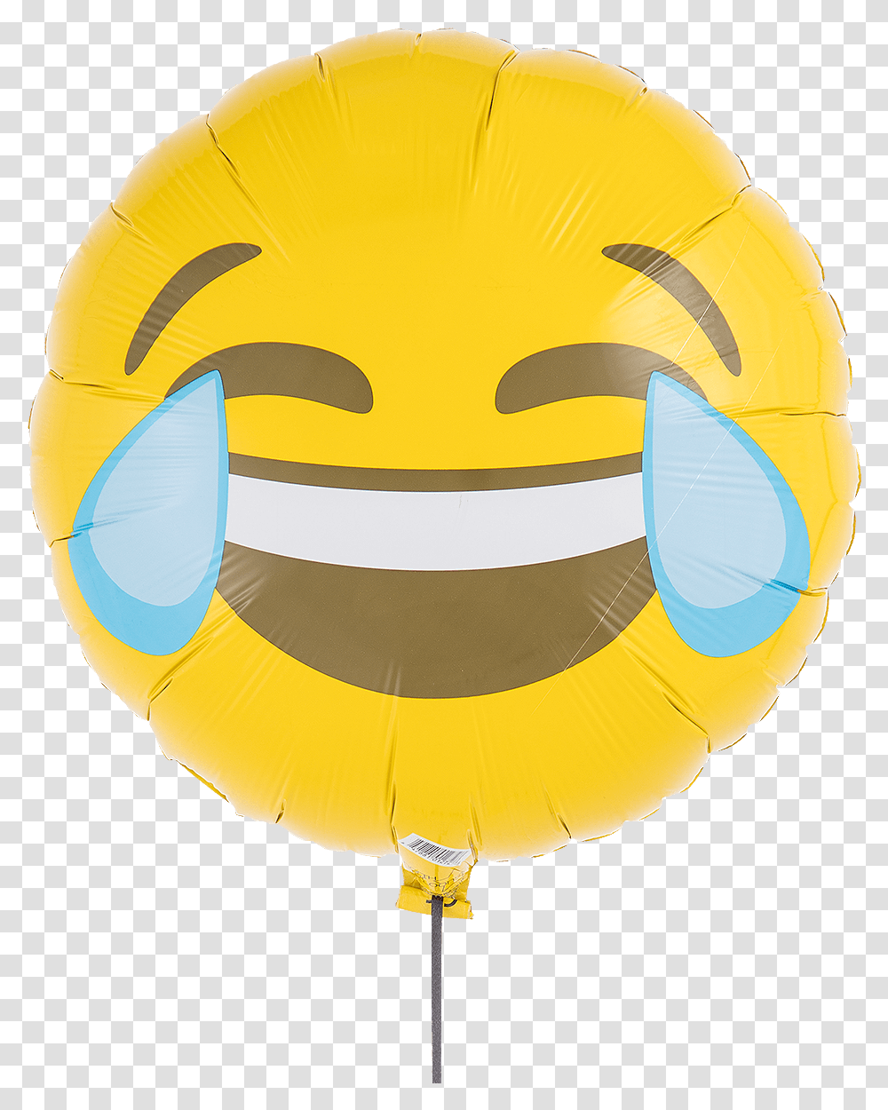 Face With Tears Of Joy Emoji, Balloon, Hot Air Balloon, Aircraft, Vehicle Transparent Png