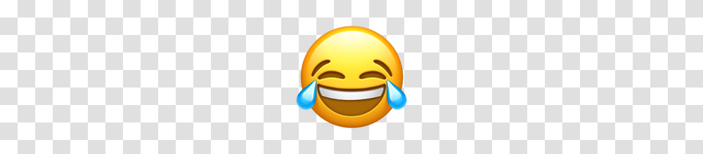 Face With Tears Of Joy Emoji On Apple Ios, Outdoors, Nature, Helmet Transparent Png
