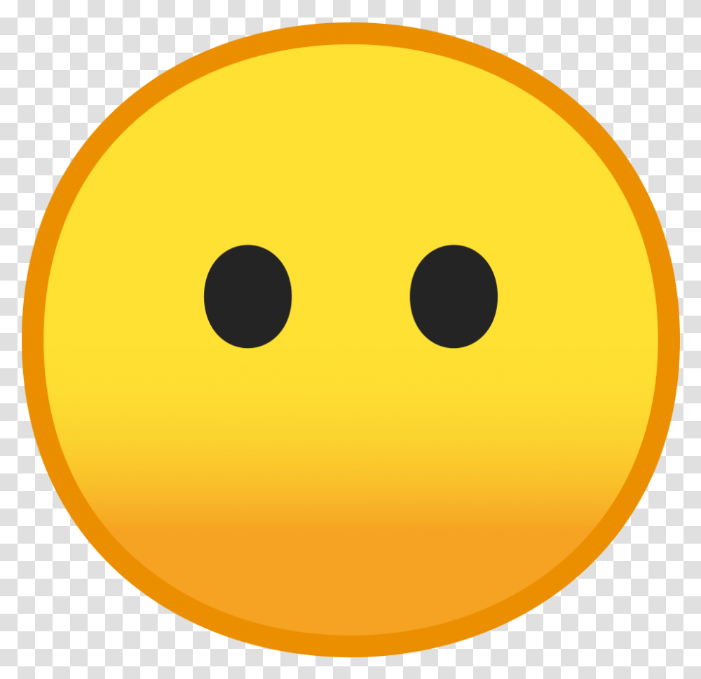 Face Without Mouth Icon Noto Emoji Smileys Iconset Google Smiley, Pac Man Transparent Png