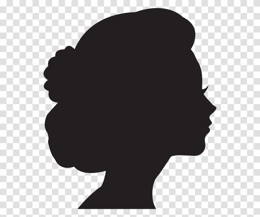 Face Woman Silhouette, Person, Human, Photography, Back Transparent Png