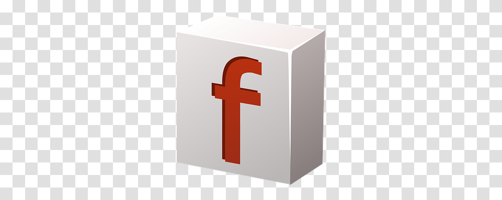 Facebook Text, Cardboard, Box, Cross Transparent Png