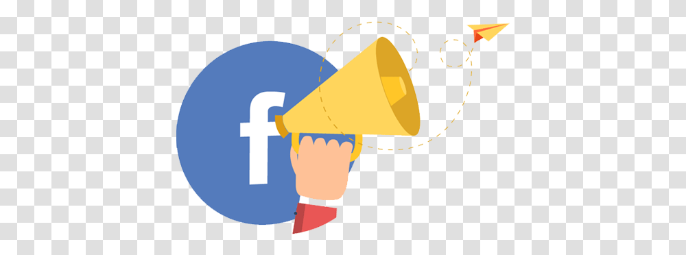 Facebook Ad Agency With The Highest Roi Facebook Promotion Images, Clothing, Apparel, Cone, Cream Transparent Png