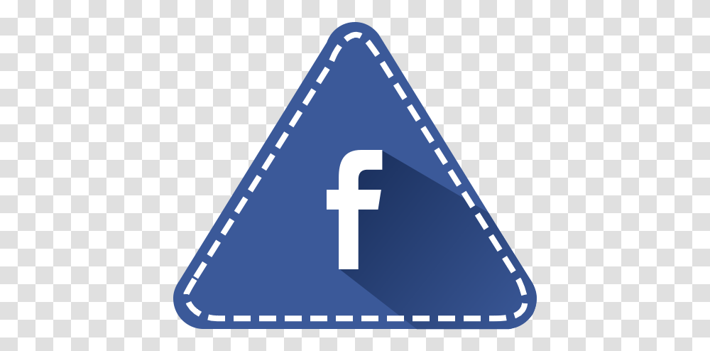 Facebook And Instagram Icon Colorful Fb Logo, Triangle, Symbol Transparent Png