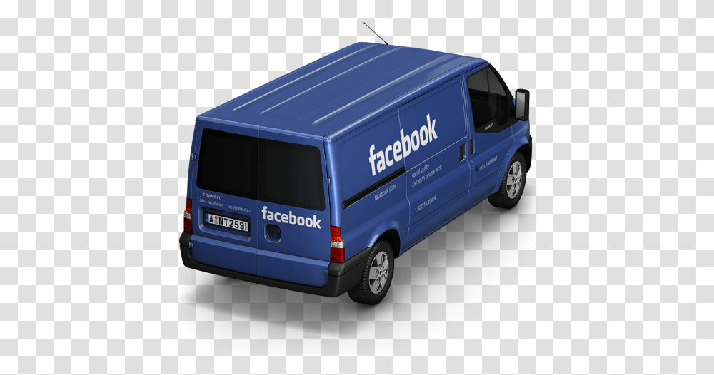 Facebook Back Icon Cargo Vans Softiconscom Cartoon Van Going Back, Vehicle, Transportation, Moving Van, Wheel Transparent Png