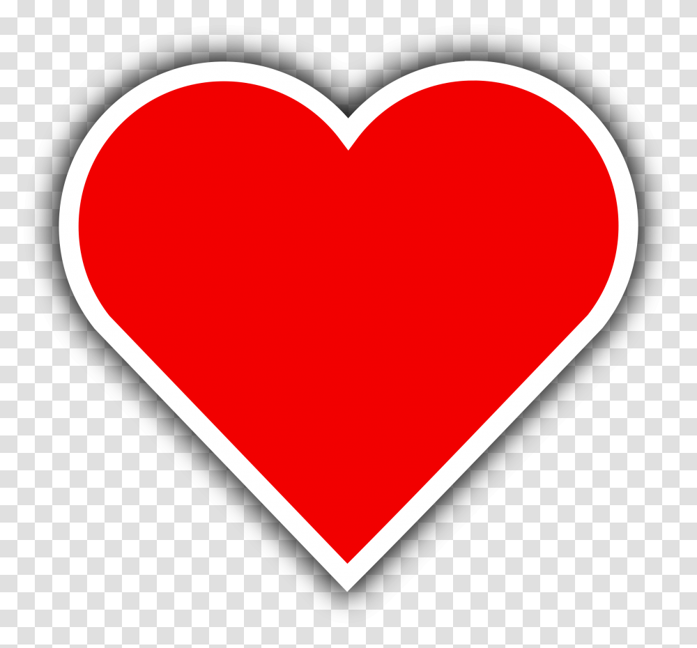 Facebook Clipart Minimal Red Simple Heart Drawing Transparent Png
