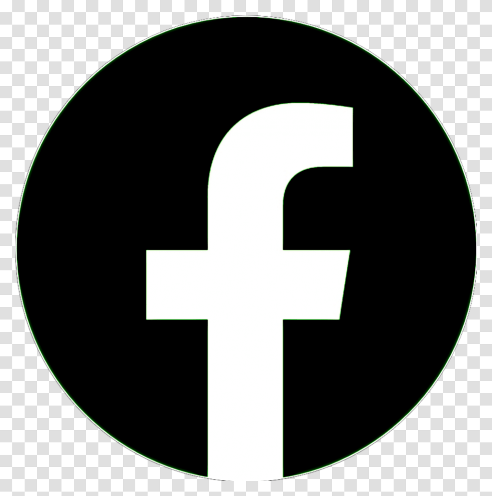 Facebook F Logo Bitcoin Icon, Text, Symbol, Cross, Number Transparent Png