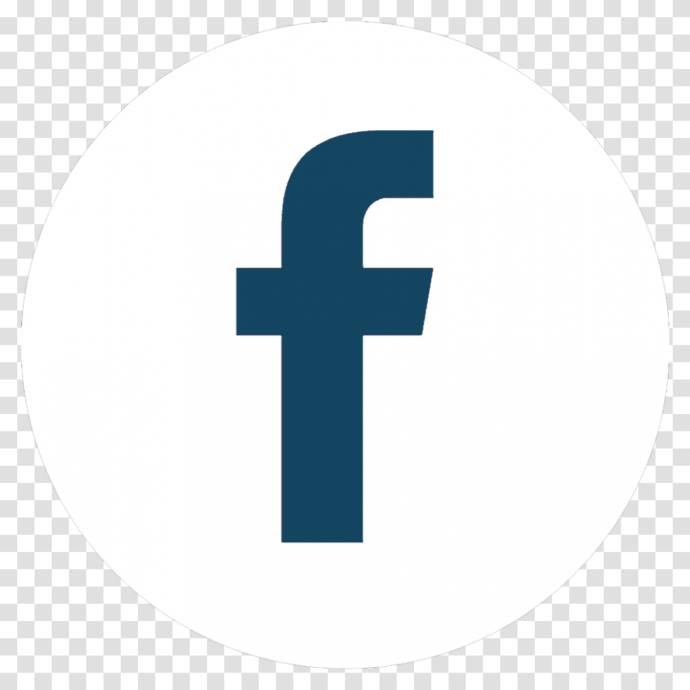 Facebook Facebook Round White Logo, Word, First Aid, Symbol, Trademark Transparent Png