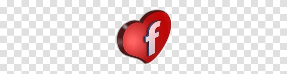 Facebook Heart, Tape, Logo, Trademark Transparent Png