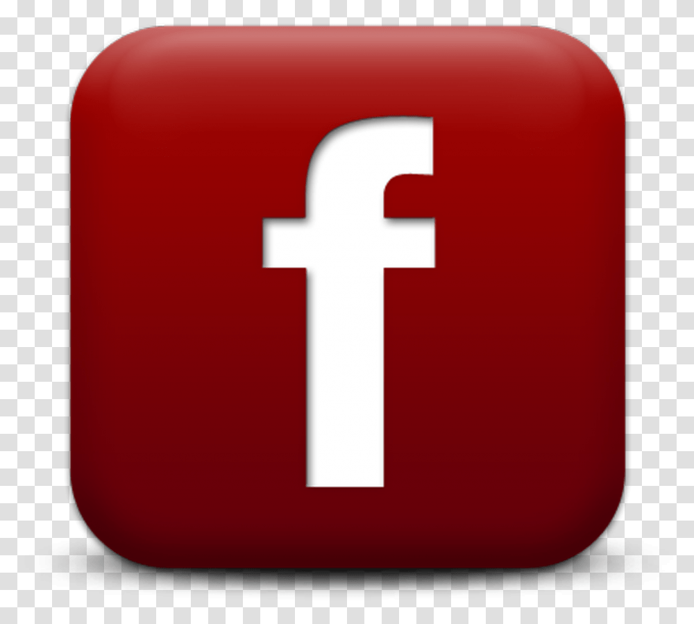 Facebook Icon Dark Red, First Aid, Alphabet, Number Transparent Png