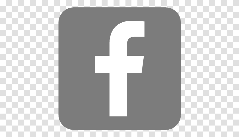 Facebook Icon Facebook Logo Icon Dark Grey, First Aid, Cross, Trademark Transparent Png
