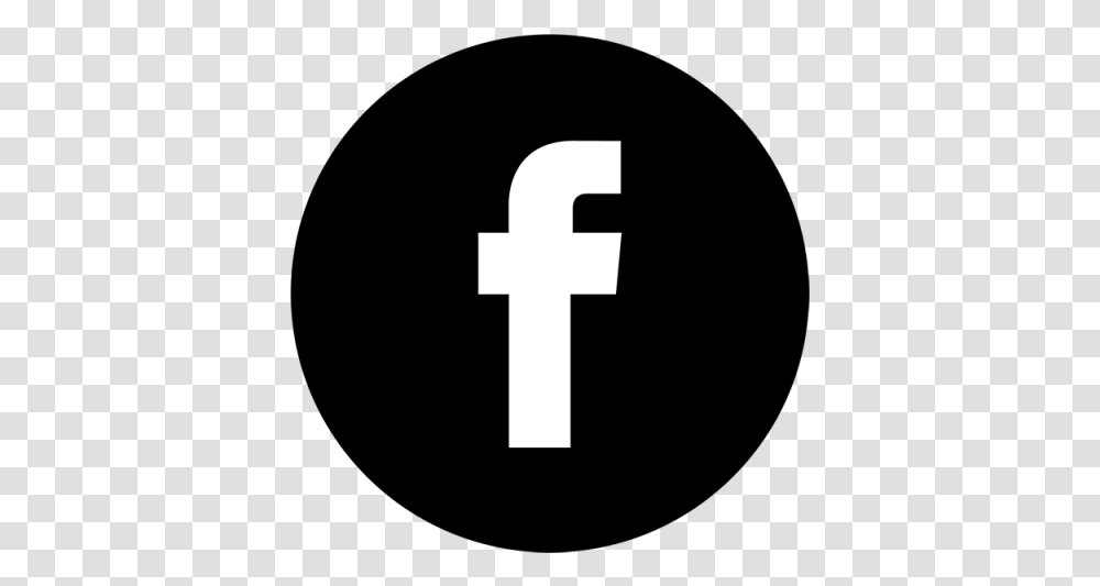Facebook Icon For Footer, Cross, Crucifix Transparent Png