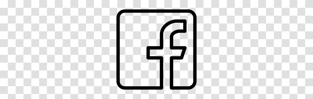 Facebook Icon Line Iconset Iconsmind, Gray, World Of Warcraft Transparent Png