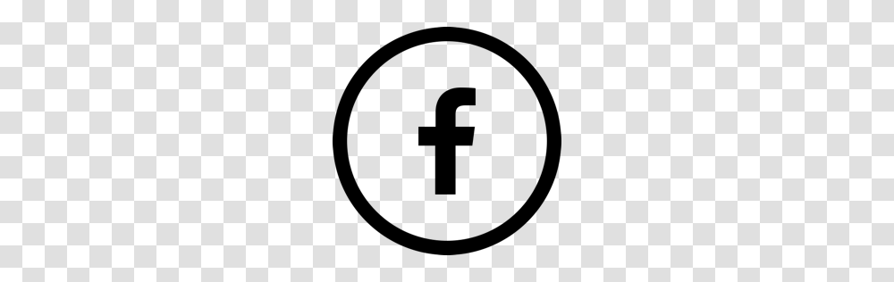 Facebook Icon Outline, Gray, World Of Warcraft Transparent Png