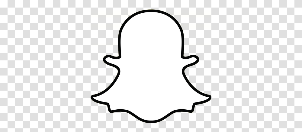 Facebook Icon Stickpng Snapchat Logo White, Sunglasses, Symbol, Label, Text Transparent Png