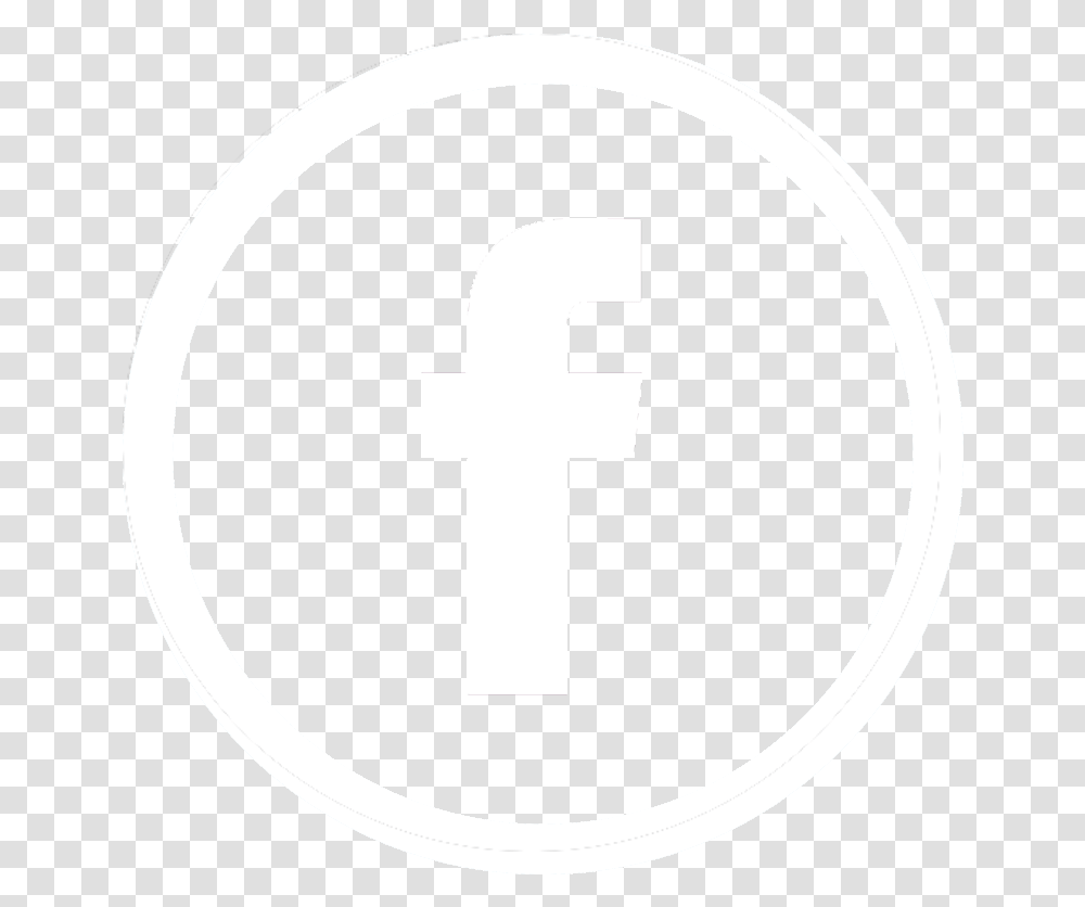 Facebook Icon White Circle Location Icon White, Hand, Stencil Transparent Png