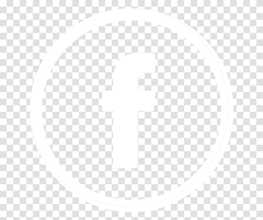 White Circle Facebook Icon Number Cross Transparent Png Pngset Com