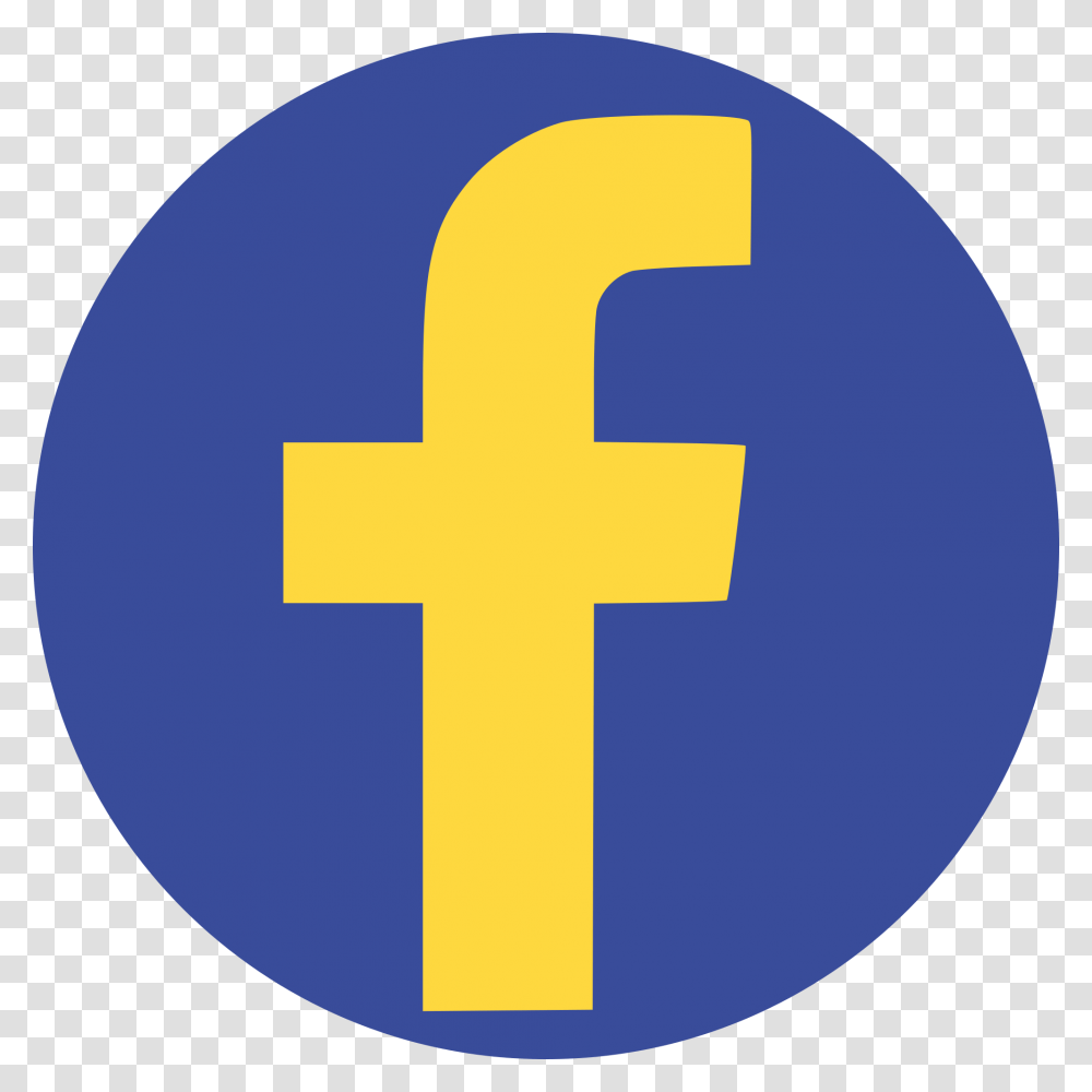 Facebook Image Round Logo Facebook, First Aid, Trademark Transparent Png