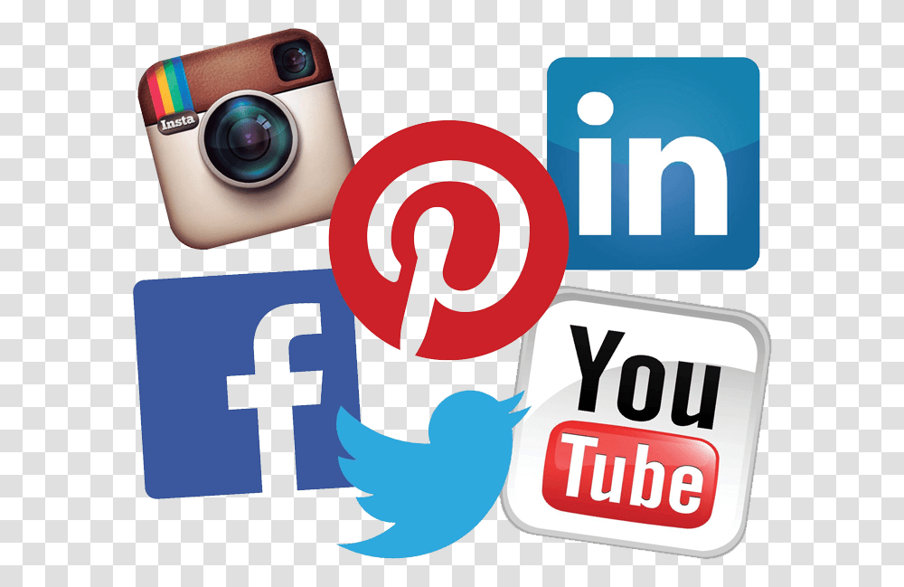 Facebook Instagram Icons Images Responsible User Of Social Media, Camera, Electronics, Text, Symbol Transparent Png